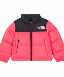 Top 10 👏 1996 Retro Nuptse Two-Tone Down Jakcket Pink The North Face Fashion Children 😀