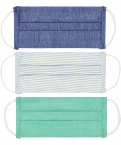 Discount 👏 3 x Face Masks - Kid Size Mint Green Smallable Maskable Fashion Children 😀