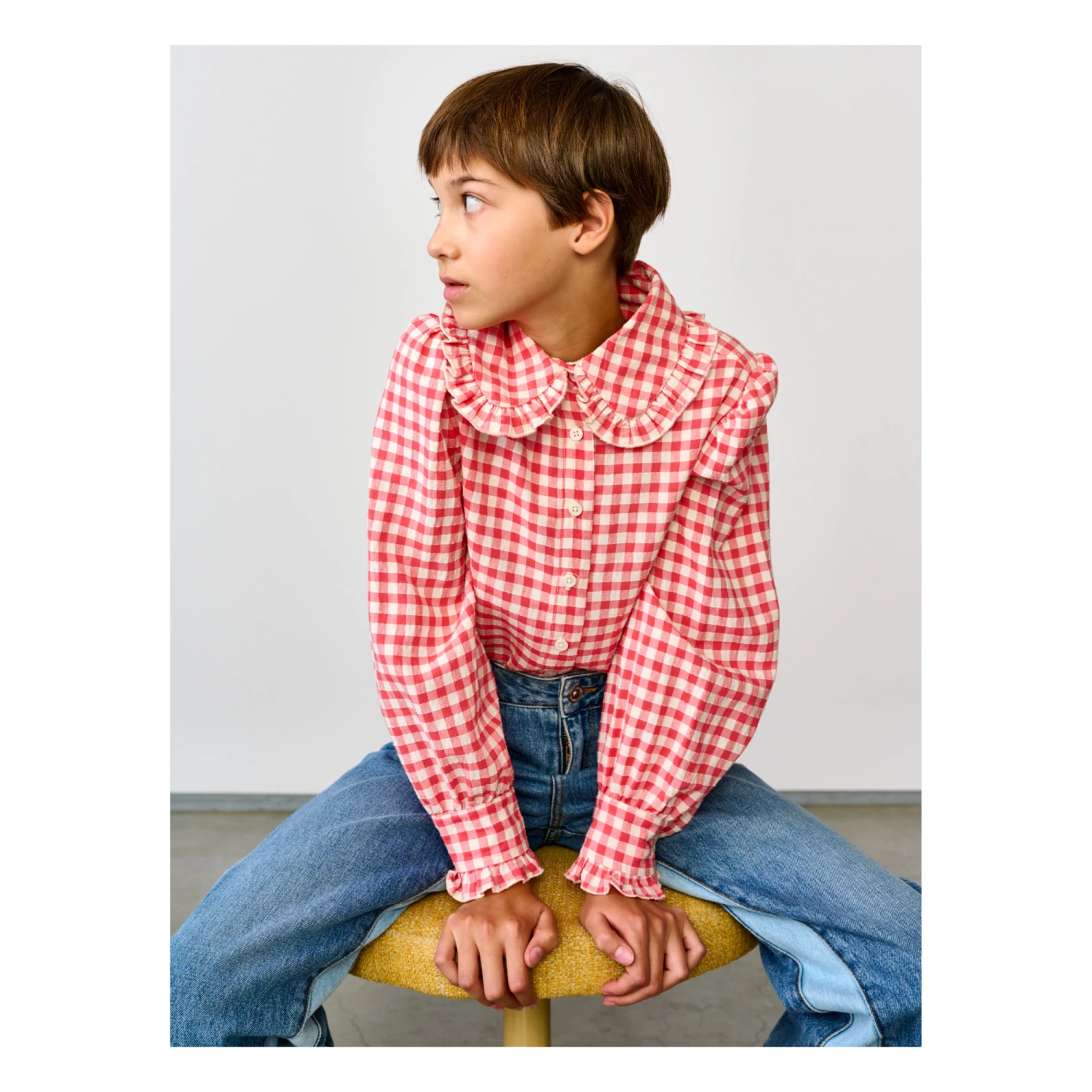 Flash Sale ๐ฅ Abbey Gingham Shirt Poppy Bellerose Fashion Teen, Children ๐ 6 Flash Sale ๐ฅ Abbey Gingham Shirt Poppy Bellerose Fashion Teen, Children ๐ - Image 6