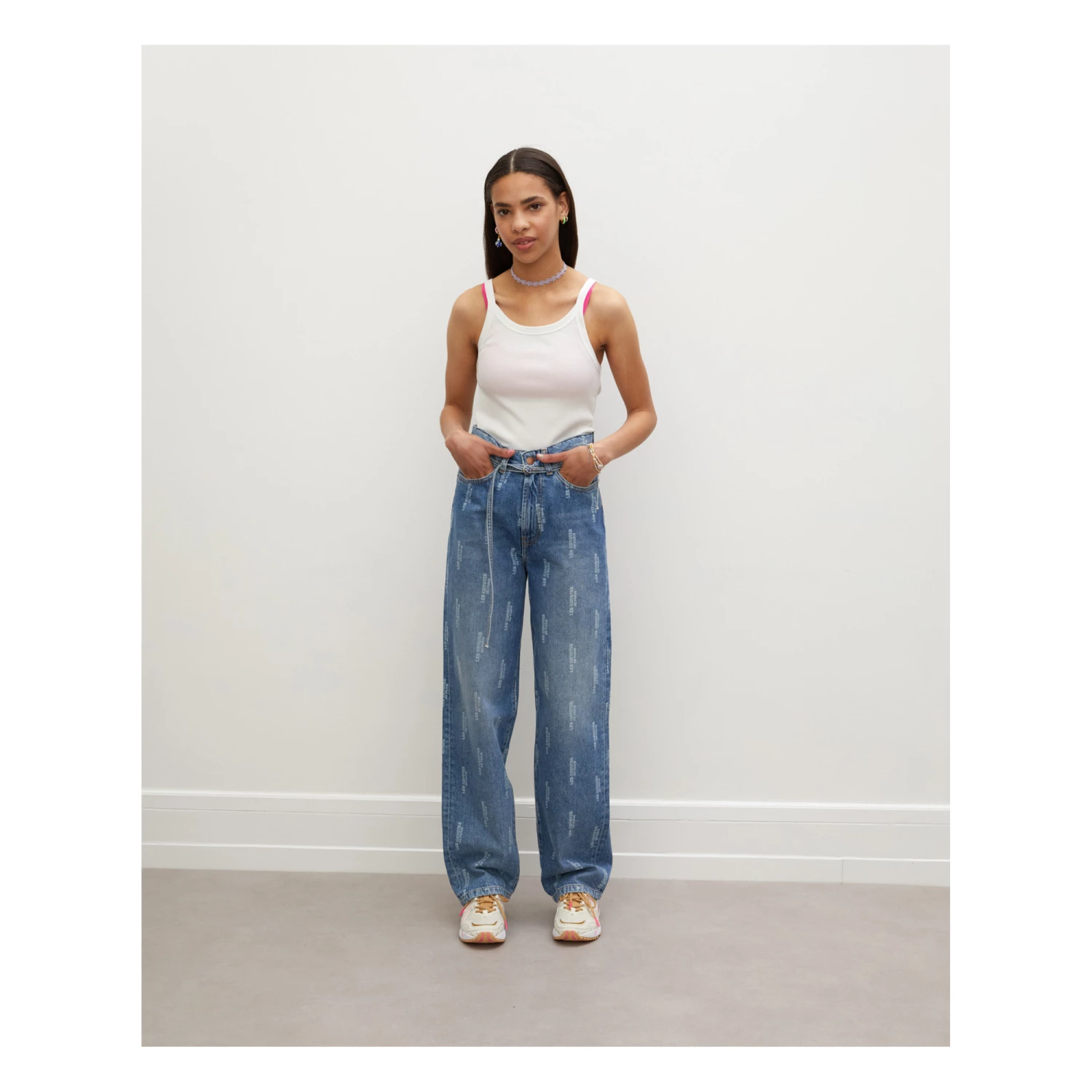 Brand new ๐งจ Acar Tank Top White Les Coyotes de Paris Fashion Teen, Children ๐ 2 Brand new ๐งจ Acar Tank Top White Les Coyotes de Paris Fashion Teen, Children ๐ - Image 2