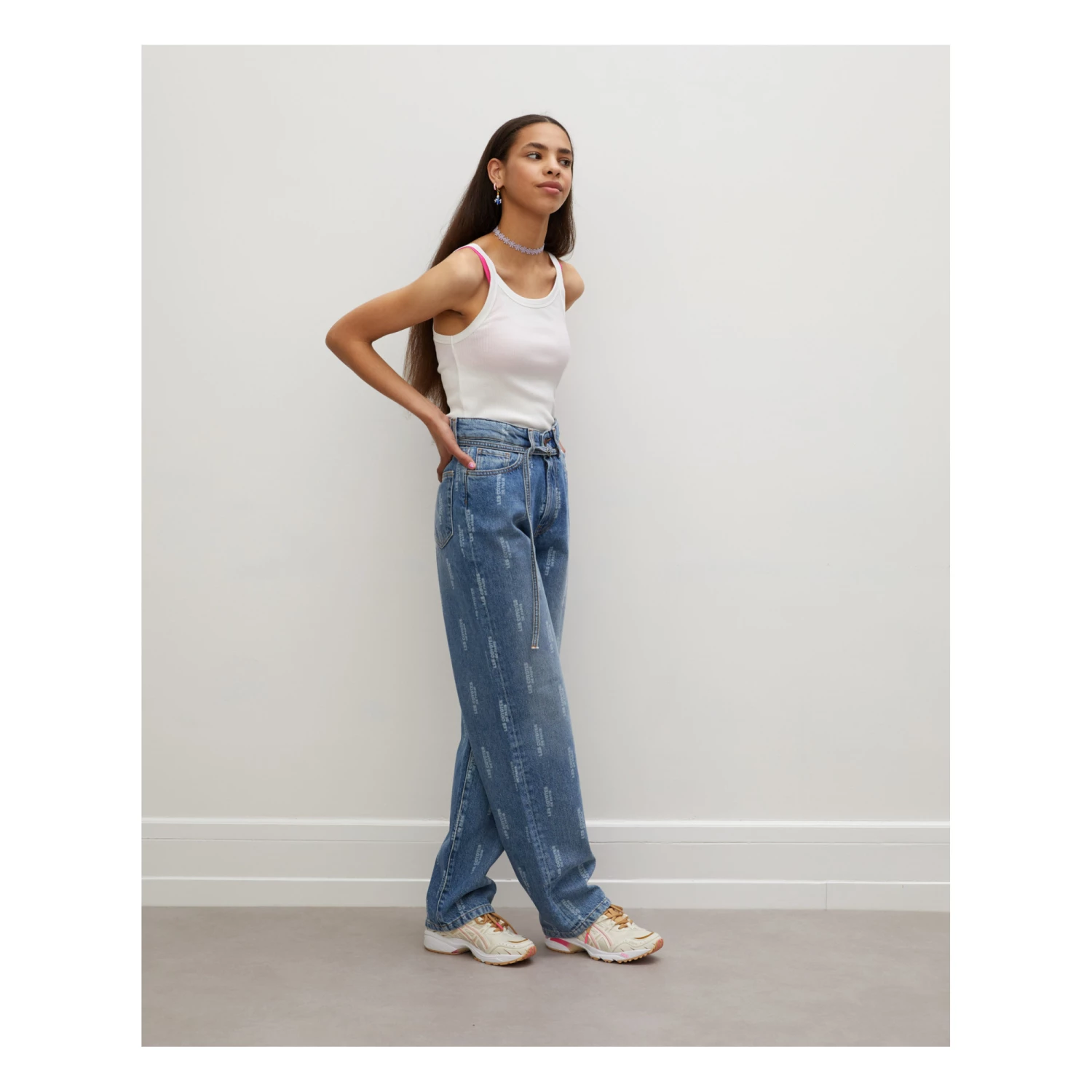 Brand new ๐งจ Acar Tank Top White Les Coyotes de Paris Fashion Teen, Children ๐ 3 Brand new ๐งจ Acar Tank Top White Les Coyotes de Paris Fashion Teen, Children ๐ - Image 3