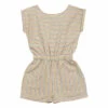 Flash Sale 😀 Ad&egrave;le Striped Playsuit Ecru Ketiketa Fashion Children 🤩