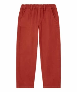 Buy 😍 Adjustable Waist Trousers Brick red Hundred Pieces Fashion Teen, Children 😍