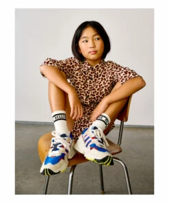 Coupon 🎉 Aerial Leopard Print Playsuit Brown Bellerose Fashion Teen, Children 🎉 -Outlet Kids' Fashion Store aerial leopard print playsuit brown bellerose fashion teen children 4