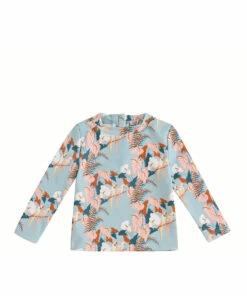 Buy 😀 Agik Recycled Nylon Anti-UV T-shirt + Boxers Light blue Louise Misha Fashion Baby, Children 🔥