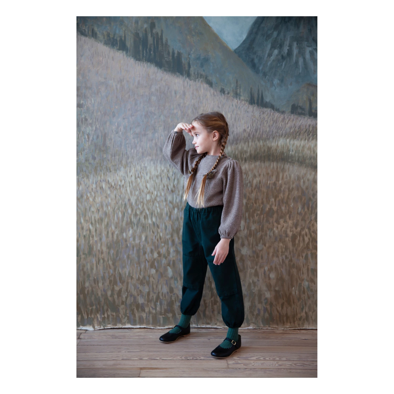 Coupon ๐ฏ Agnes Balloon Sleeve Merino Wool Jumper Taupe brown Soor Ploom Fashion Children โ๏ธ 4 Coupon ๐ฏ Agnes Balloon Sleeve Merino Wool Jumper Taupe brown Soor Ploom Fashion Children โ๏ธ - Image 4