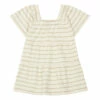 Brand new ⭐ Agnes Striped 👗 Dress Beige Rylee + Cru Fashion Children 👏