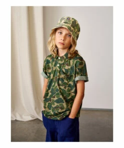 Best Sale 🔔 Akim Polo Shirt Khaki Bellerose Fashion Teen, Children 🎉 -Outlet Kids' Fashion Store akim polo shirt khaki bellerose fashion teen children 5