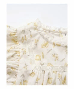 Best Pirce 💯 Alaina Blouse Ecru Louisiella Fashion Children 🎁 -Outlet Kids' Fashion Store alaina blouse ecru louisiella fashion children 3