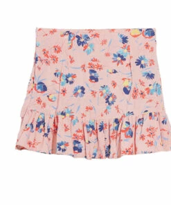 Coupon ❤️ Alaise Floral Skirt Pink Bellerose Fashion Teen, Children 🧨 -Outlet Kids' Fashion Store alaise floral skirt pink bellerose fashion teen children 3