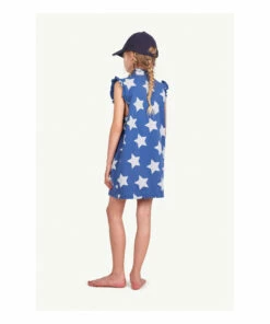 Best Pirce ⌛ Albatros Jersey Star 👗 Dress Blue The Animals Observatory Fashion Children 🎉 -Outlet Kids' Fashion Store albatros jersey star dress blue the animals observatory fashion children 2