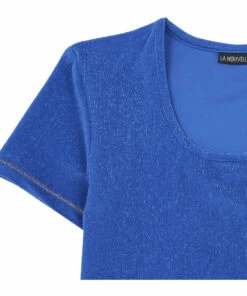 Hot Sale 🔔 Alfredo Blue Terry Cloth T-Shirt Blue La Nouvelle Fashion Teen, Children 💯 -Outlet Kids' Fashion Store alfredo blue terry cloth t shirtalfredo blue terry cloth t shirt blue la nouvelle fashion teen children 1