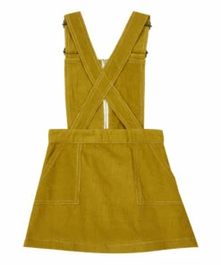 Flash Sale 🌟 Alia Corduroy Overall 👗 Dress Ochre Ketiketa Fashion Children 👏 -Outlet Kids' Fashion Store alia corduroy overall dress ochre ketiketa fashion children 2