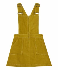 Flash Sale 🌟 Alia Corduroy Overall 👗 Dress Ochre Ketiketa Fashion Children 👏