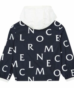 Cheapest ✨ Allover Jacket Navy blue Moncler Fashion Children 👏 -Outlet Kids' Fashion Store allover jacket navy blue moncler fashion children 2