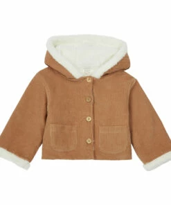 Brand new ⌛ Andrea Sherpa-Lined Corduroy Coat Dusty Pink Marlot Paris Fashion Baby, Children ✨