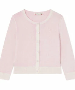Discount 👏 Annabelle Cardigan Pale pink Bonpoint Fashion Children ✔️