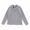 Best Sale 🤩 Anti-UV Gingham T-shirt Blue Tocoto Vintage Fashion Baby, Children 💯