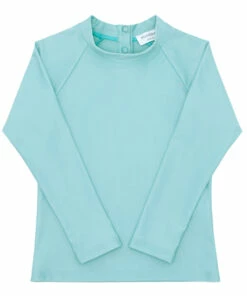 Buy ⌛ Anti-UV Long Sleeve T-shirt Blue Minnow Fashion Children 💯