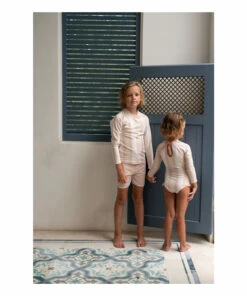 Budget 😍 Anti-UV Long Sleeve T-shirt Ecru Minnow Fashion Children 💯 -Outlet Kids' Fashion Store anti uv long sleeve t shirt ecru minnow fashion children 1