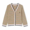 Outlet 🎁 Apparent Openwork Cardigan Camel Bonpoint Fashion Children 💯