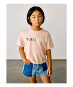 Best Pirce 🔔 Argi Revolution T-Shirt Pale pink Bellerose Fashion Teen, Children 🎁 -Outlet Kids' Fashion Store argi revolution t shirt pale pink bellerose fashion teen children 2