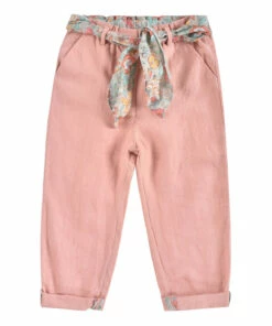Flash Sale 😀 Arlette Linen Trousers Pink Louise Misha Fashion Teen, Children ❤️