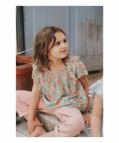 Flash Sale 😀 Arlette Linen Trousers Pink Louise Misha Fashion Teen, Children ❤️ -Outlet Kids' Fashion Store arlette linen trousers pink louise misha fashion teen children 3