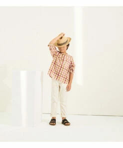 Cheapest 🤩 Artist Kurta Shirt Caramel Bonpoint Fashion Teen, Children 💯 -Outlet Kids' Fashion Store artist kurta shirt caramel bonpoint fashion teen children 2