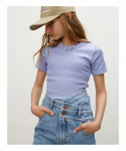 Wholesale 🎁 Arys T-Shirt Lavender Les Coyotes de Paris Fashion Teen, Children 👍 -Outlet Kids' Fashion Store arys t shirt lavender les coyotes de paris fashion teen children 2