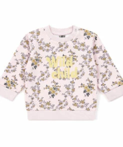 Best reviews of 🛒 Aubepine Organic Cotton Floral Sweatshirt Pale pink Bonton Fashion Baby, Children 💯