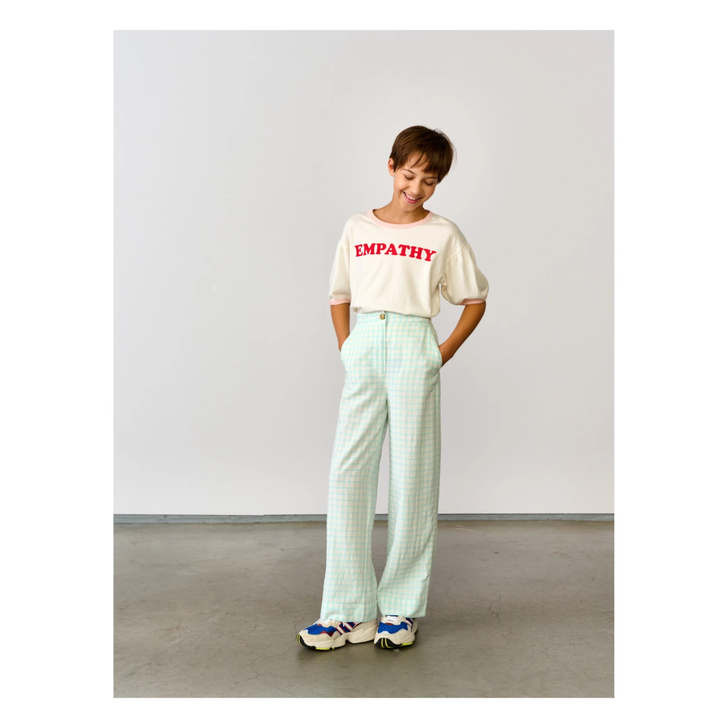 Brand new ๐งจ Aura Straight-Leg Trousers Light Blue Bellerose Fashion Teen, Children ๐ 2 Brand new ๐งจ Aura Straight-Leg Trousers Light Blue Bellerose Fashion Teen, Children ๐ - Image 2