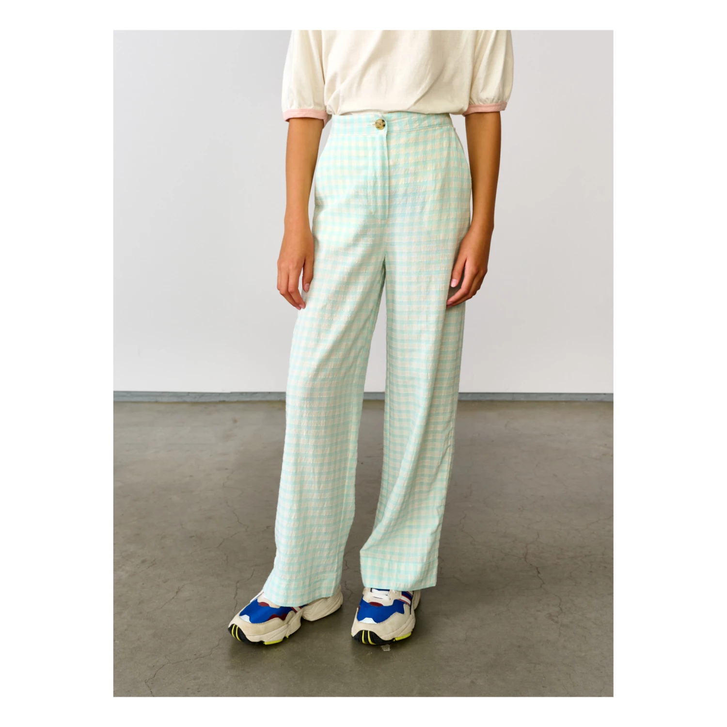 Brand new ๐งจ Aura Straight-Leg Trousers Light Blue Bellerose Fashion Teen, Children ๐ 3 Brand new ๐งจ Aura Straight-Leg Trousers Light Blue Bellerose Fashion Teen, Children ๐ - Image 3