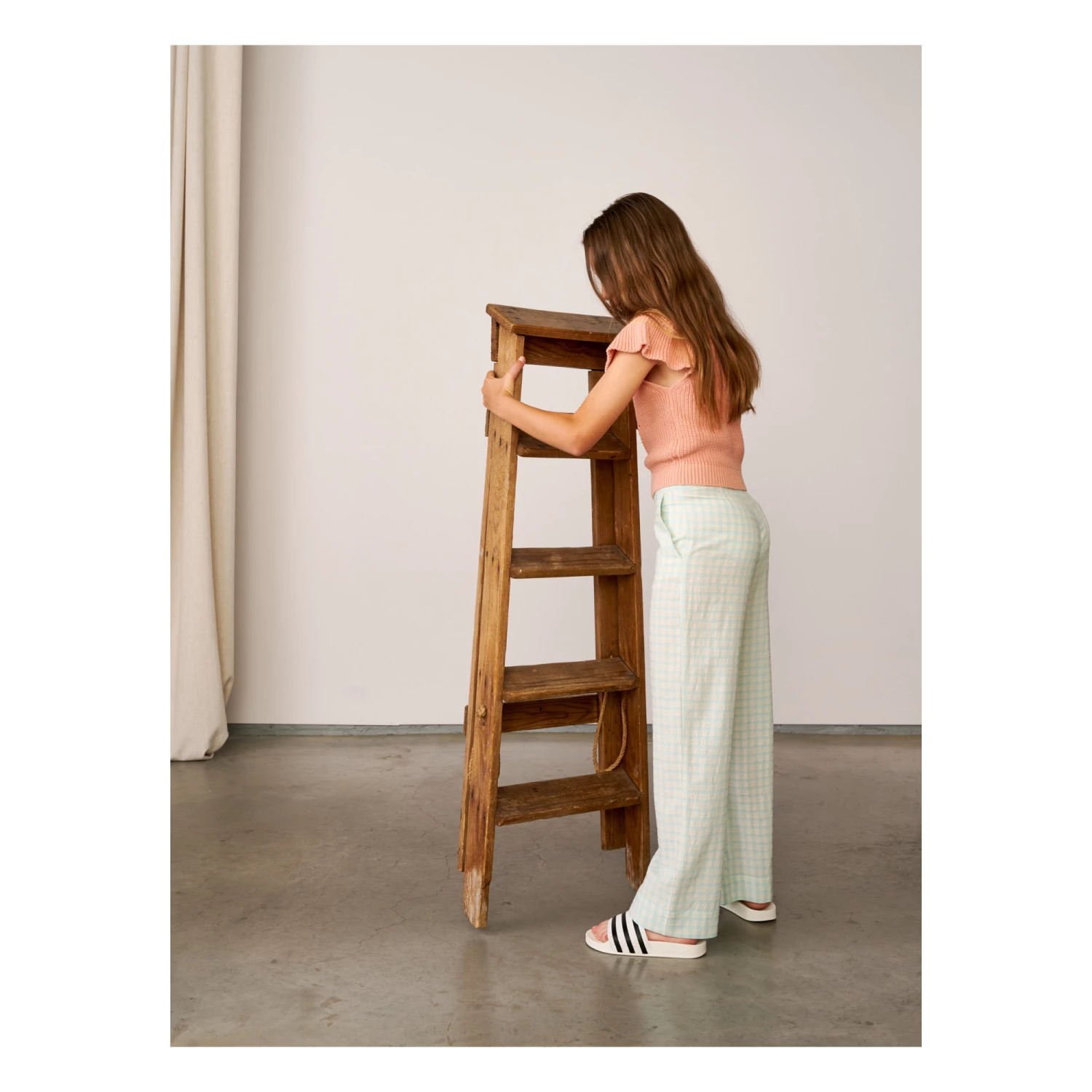 Brand new ๐งจ Aura Straight-Leg Trousers Light Blue Bellerose Fashion Teen, Children ๐ 9 Brand new ๐งจ Aura Straight-Leg Trousers Light Blue Bellerose Fashion Teen, Children ๐ - Image 9