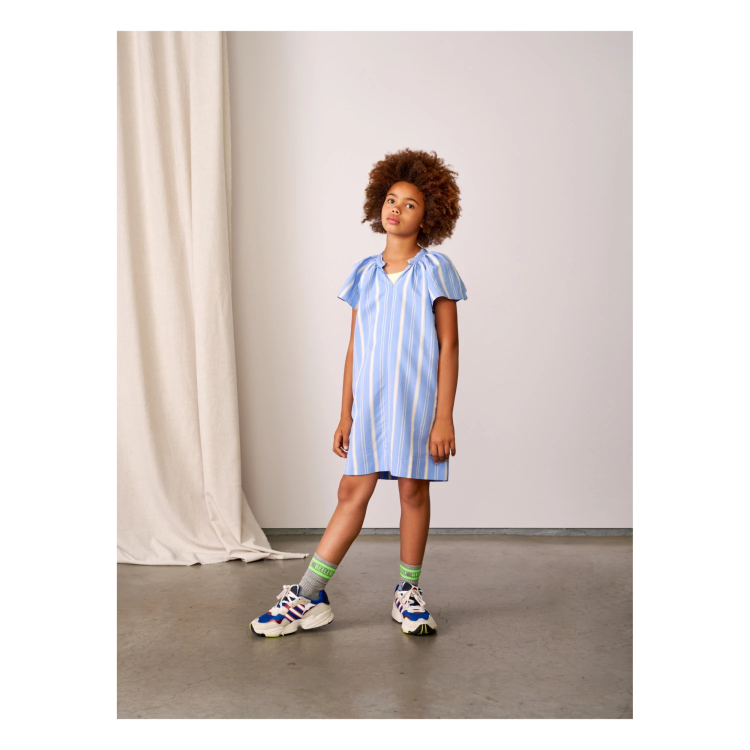 Outlet ๐คฉ Aurdry ๐ Dress Blue Bellerose Fashion Teen, Children โญ 2 Outlet ๐คฉ Aurdry ๐ Dress Blue Bellerose Fashion Teen, Children โญ - Image 2