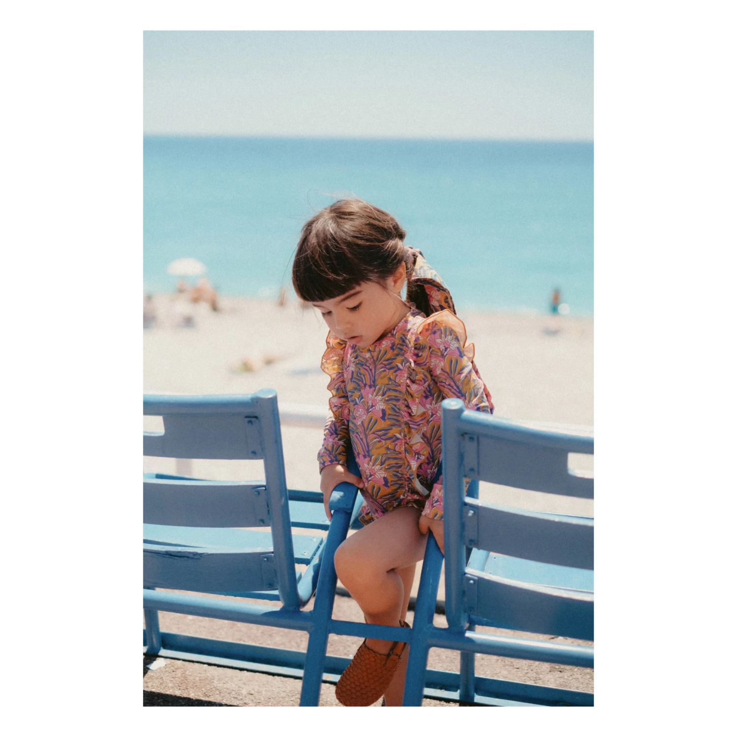 Flash Sale ✨ Aurelie Recycled Nylon Anti-UV 🩱 Swimsuit Ochre Louise Misha Fashion Teen, Children ❤️ 4 Flash Sale ✨ Aurelie Recycled Nylon Anti-UV 🩱 Swimsuit Ochre Louise Misha Fashion Teen, Children ❤️ - Image 4