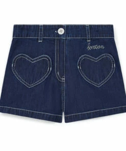 Best deal ✔️ Austral Lightweight Denim Shorts Denim Bonton Fashion Children 🔥