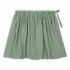 Promo 🔥 Ava Organic Cotton Short Skirt Green clay Numero 74 Fashion Children 🤩