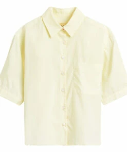 Flash Sale 🌟 Ave Plain Shirt Yellow Bellerose Fashion Teen, Children ❤️