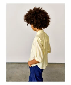 Flash Sale 🌟 Ave Plain Shirt Yellow Bellerose Fashion Teen, Children ❤️ -Outlet Kids' Fashion Store ave plain shirt yellow bellerose fashion teen children 3