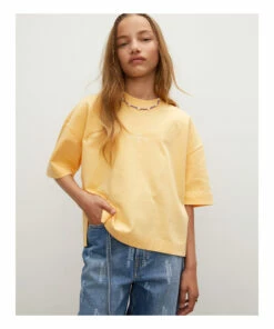 Buy ✔️ Avelyn T-Shirt Pale yellow Les Coyotes de Paris Fashion Teen, Children ⭐ -Outlet Kids' Fashion Store avelyn t shirt pale yellow les coyotes de paris fashion teen children 1