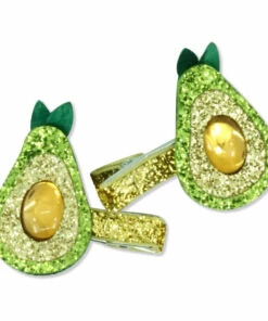 Brand new 👏 Avocado Hair Clips Green Milk x Soda Fashion Children 👏