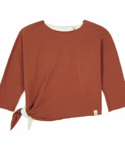 Buy ✨ Aya Organic Cotton T-Shirt Camel Bonnie & The Gang Fashion Children 😀