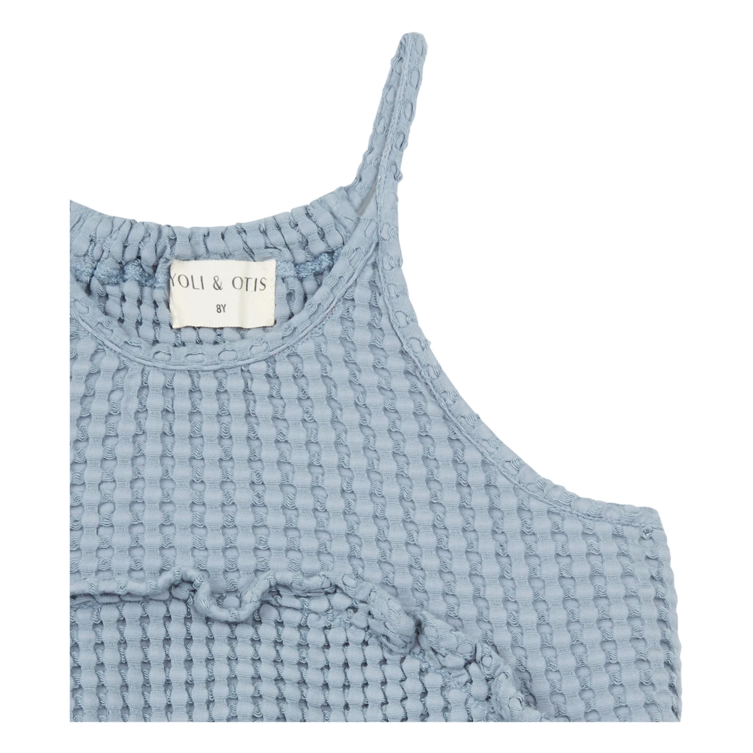 Deals ⌛ Aysu Organic Cotton Waffle 👗 Dress Grey blue Yoli & Otis Fashion Children 🌟 3 Deals ⌛ Aysu Organic Cotton Waffle 👗 Dress Grey blue Yoli & Otis Fashion Children 🌟 - Image 3