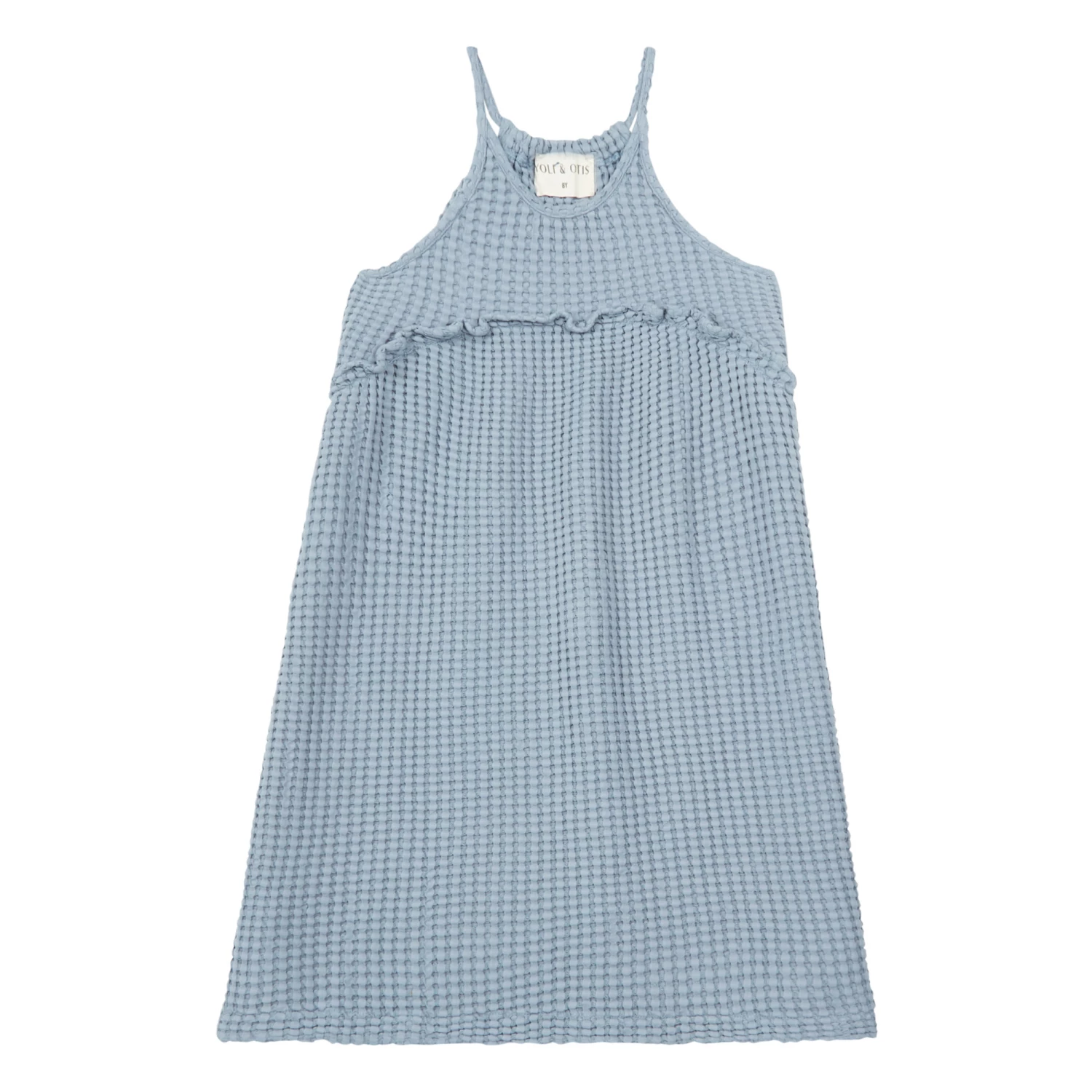 Deals ⌛ Aysu Organic Cotton Waffle 👗 Dress Grey blue Yoli & Otis Fashion Children 🌟 1 Deals ⌛ Aysu Organic Cotton Waffle 👗 Dress Grey blue Yoli & Otis Fashion Children 🌟