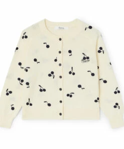 Budget ✨ Azoon Embroidered Cardigan Ecru Bonpoint Fashion Children ❤️
