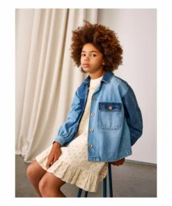 Wholesale 🛒 Azucar Jacket Indigo blue Bellerose Fashion Teen, Children 👍 -Outlet Kids' Fashion Store azucar jacket indigo blue bellerose fashion teen children 3