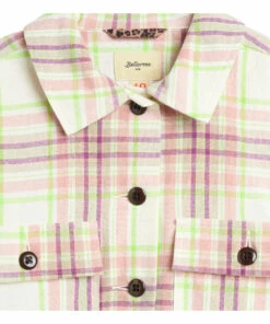 New ❤️ Azukar Checked Jacket Pale pink Bellerose Fashion Teen, Children 🤩 -Outlet Kids' Fashion Store azukar checked jacket pale pink bellerose fashion teen children 6