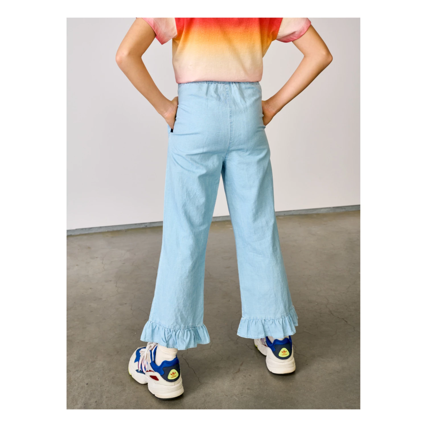 Discount ๐ Azura Trousers Pale blue Bellerose Fashion Teen, Children โ 6 Discount ๐ Azura Trousers Pale blue Bellerose Fashion Teen, Children โ - Image 6
