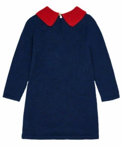 Best deal 🎉 Baby Alpaca Wool House 👗 Dress Navy blue Oeuf NYC Fashion Children 😍 -Outlet Kids' Fashion Store baby alpaca wool house dress navy blue oeuf nyc fashion children 2